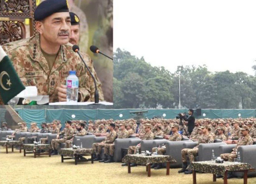 چیف آف آرمی اسٹاف عاصم منیر کا گوجرانوالہ اور سیالکوٹ گیریژن کا دورہ