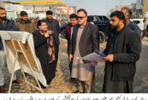 ڈپٹی کمشنر احمد عثمان جاوید کا رینالہ کے بازاروں کی بیوٹیفکیشن کے جاری کاموں کا جائزہ